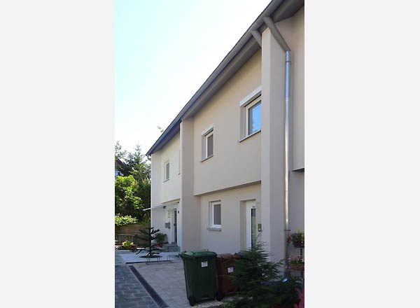 Grundriss und Lngsschnitt